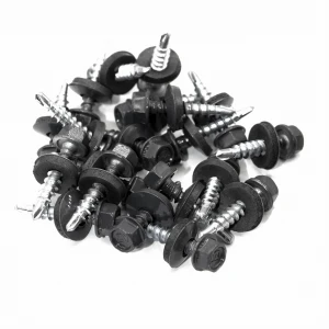Wkręty farmerskie 4,8x25 RAL 7024 - 250 sztuk